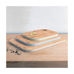 Bamboo Cutting Board Quid Wood Green (27 x 20 x 1,5 cm)