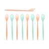 Set of Spoons Multicolour 8 Pieces 48 Units