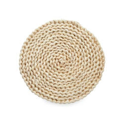 Table Mat Natural Esparto grass 20 x 20 x 2 cm (24 Units)