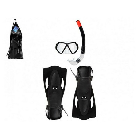 Diving Goggles with Snorkle and Fins