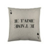 Cushion cover Naturals Matt (50 x 50 cm)