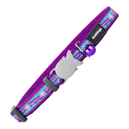 Cat Collar Red Dingo Style Purple 20-32 cm Unicorn