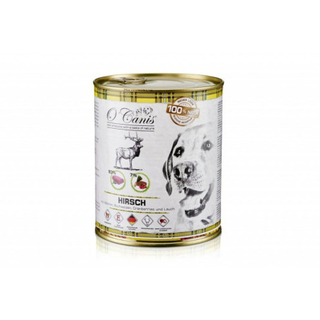 Wet food O'canis                                 Reindeer Buckwheat 800 g