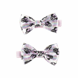 Hair Clips Disney   Pink Minnie Mouse Lasso Set (3 Pieces)