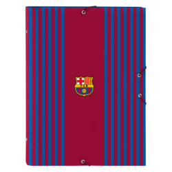 Organiser Folder F.C. Barcelona A4 Maroon Navy Blue