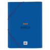 Organiser Folder F.C. Barcelona A4 Maroon Navy Blue