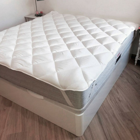 Mattress protector Naturals White (90 x 190/200 cm)