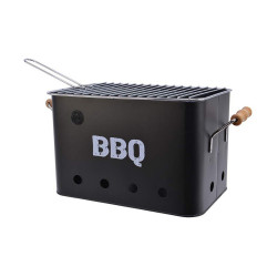 Barbecue Portable Kitchen Goods Iron 21 x 32,5 x 21 cm