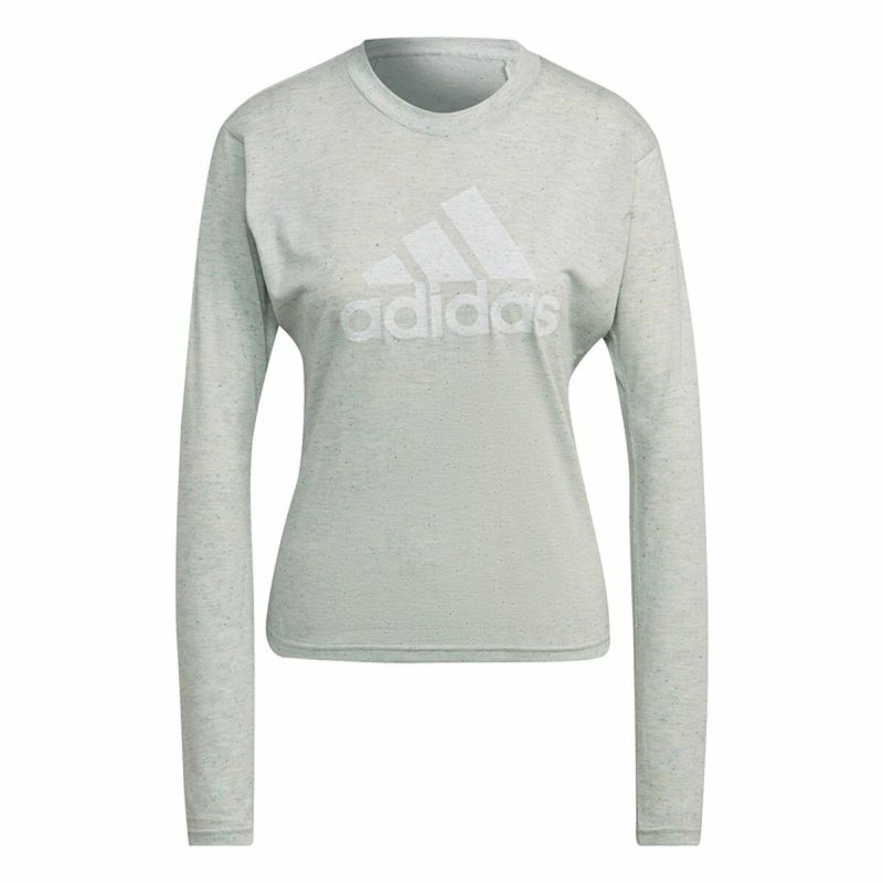 Women’s Long Sleeve T-Shirt Adidas Future Icons Beige