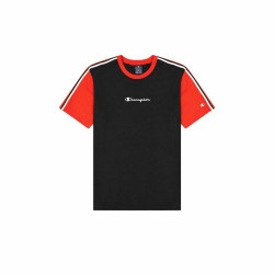 Men’s Short Sleeve T-Shirt Champion Crewneck Black