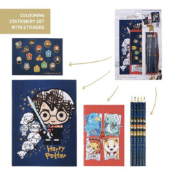 Stationery Set Harry Potter 16 Pieces Blue