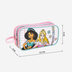 Double Carry-all Disney Princess Pink 22,5 x 8 x 10 cm