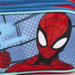 Double Carry-all Spider-Man Red Blue 22,5 x 8 x 10 cm