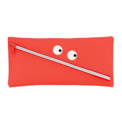 School Case Safta   Face 22 x 11 x 1 cm Red