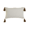 Cushion Home ESPRIT Brown Beige Mustard 50 x 15 x 30 cm