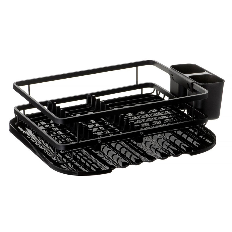 Draining Rack for Kitchen Sink Feel Maestro MR-1024 36,5 x 40 x 15 cm Black