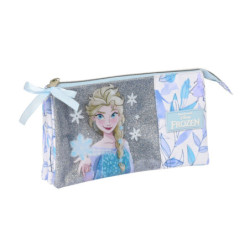 Triple Carry-all Frozen Memories Blue White (22 x 12 x 3 cm)