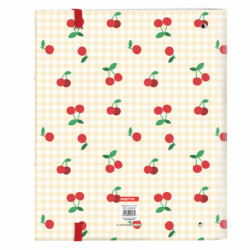 Ring binder Safta Cherry A4 Beige (27 x 32 x 3.5 cm)