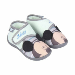 House Slippers Mickey Mouse Green Light Green