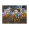 Wreath of LED Lights Decorative Lighting Silver