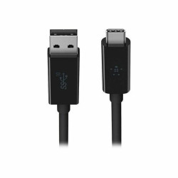 Cable Micro USB Belkin USB-A - USB-C, 0.9m Black 90 cm