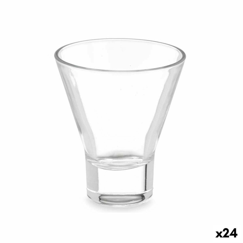 Glass Transparent Glass 230 ml (24 Units)