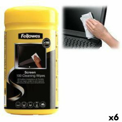 Cleaning Wipe Fellowes 9970330 Dispenser Screen 100 Pieces