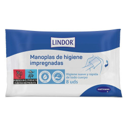 Sterile Cleaning Wipe Sachets (Pack) Lindor Lindor Disposable (8 Units)