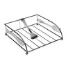 Napkin holder Versa Metal Steel 5,8 x 18 x 18 cm