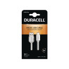 USB Cable DURACELL USB5023W 2 m White (1 Unit)