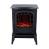 Decorative Electric Chimney Breast Classic Fire Torino Black 2000 W