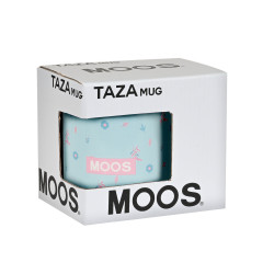 Mug Moos Garden Ceramic Turquoise 350 ml