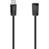 USB Extension Cable Hama 00200619 1,5 m Black