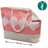 Bag Damasco Coral Beach 54 x 36,5 x 14 cm