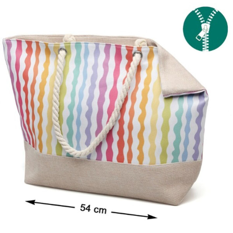 Bag Multicolour Beach Stripes