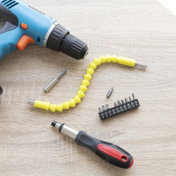 Flexible Magnetic Screwdriver Extender with Accessories Drillex InnovaGoods