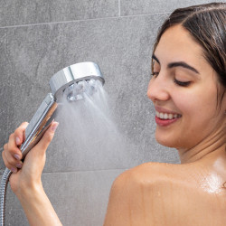 3-in-1 Double Shower Head with Dispenser Xawara InnovaGoods