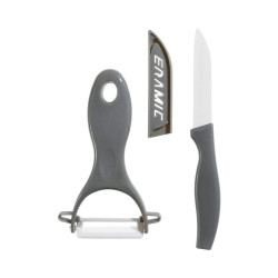 Peeler Knife 5five Grey Ceramic