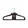 Hangers 5five Black Felt 8 Units (45,5 x 23 cm)