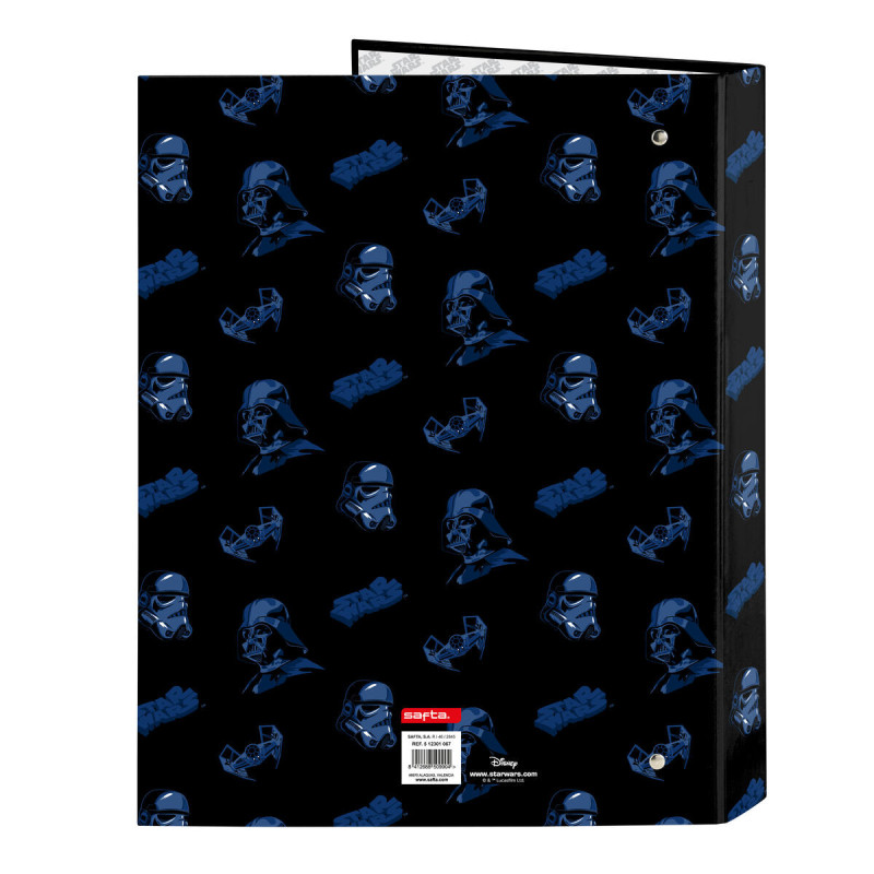 Ring binder Star Wars Digital escape Black A4 (26.5 x 33 x 4 cm)