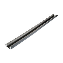 Draught excluder Geko 25 mm x 95 cm Grey