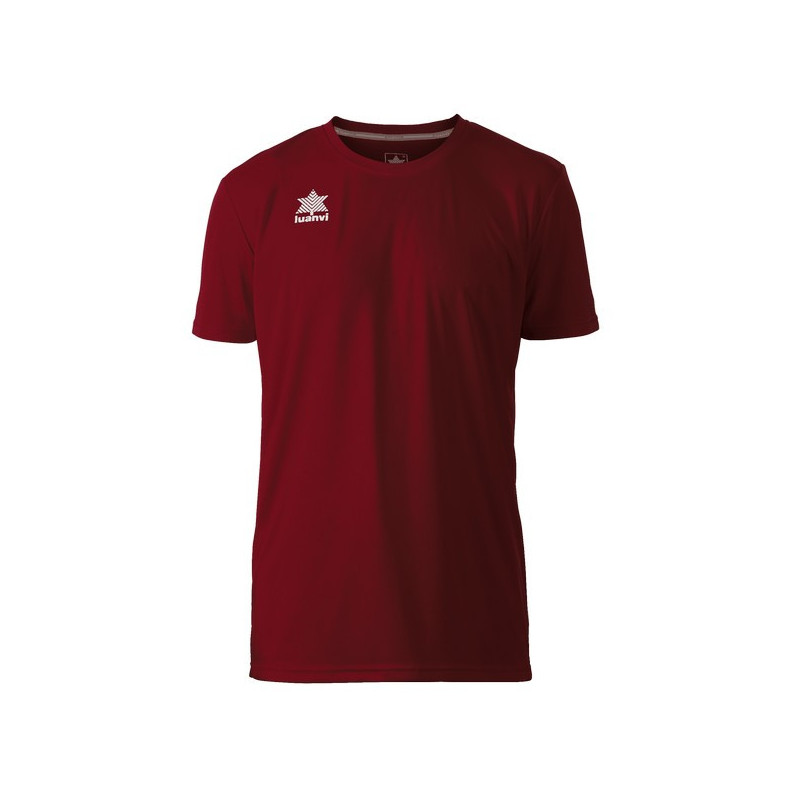 Short-sleeve Sports T-shirt Luanvi Pol Maroon