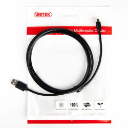 USB Cable to micro USB Unitek Y-C435GBK Black 3 m