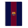 Notebook F.C. Barcelona Red Navy Blue A4 80 Sheets