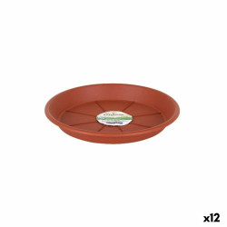 Flower Pot Dish Dem Greentime Brown ø 20 x 2,7 cm (12 Units)