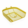 Napkin holder Versa Yellow Metal Steel 20 x 6,8 x 18,5 cm