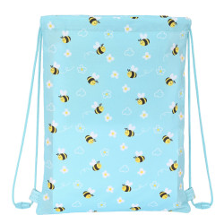 Backpack with Strings Safta Abeja Light Blue (26 x 34 x 1 cm)