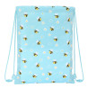 Backpack with Strings Safta Abeja Light Blue (26 x 34 x 1 cm)