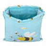 Backpack with Strings Safta Abeja Light Blue (26 x 34 x 1 cm)