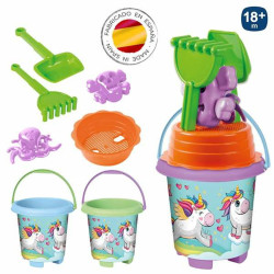 Beach toys set Juinsa Unicorn 20 x 41 cm